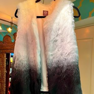Vince Camuto Furry Vest